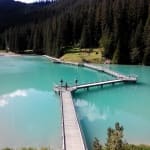 Passerelle Lac de la Rosière - Courchevel - Savoie