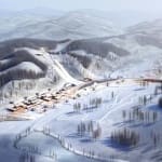 Masterplan jour - Parc olympique de sport d’hiver et Centre nordique de Zhangjiakou (Hebei, Chine)