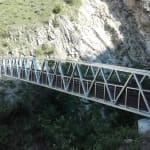 Passerelle Gorges aux pigeons - Brides-les-Bains - Savoie