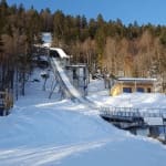 Tremplin saut a ski - Prémanon Les Rousses - Jura